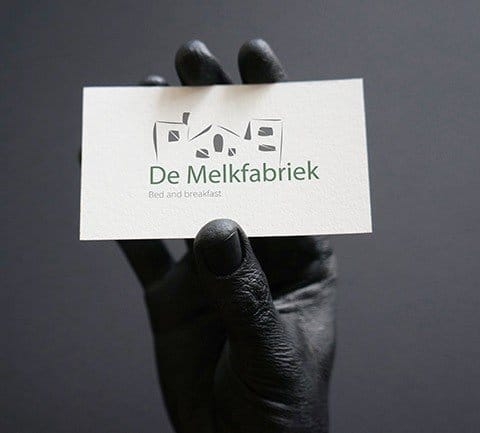 Nieuw logo voor B&B De Melkfabriek 13 Logo De Melfabriek