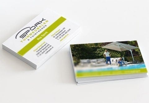 Luxe visitekaartjes voor Spork Tuinmeubelen 15 Visitekaartje spotuv