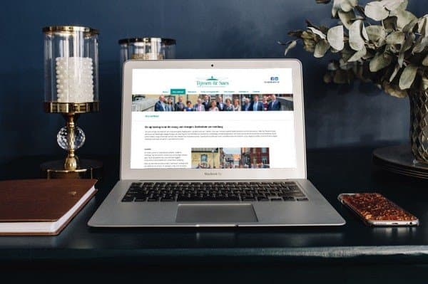 Tijssen & Saes Wordpress website en Facebook post 3 tijssensaes