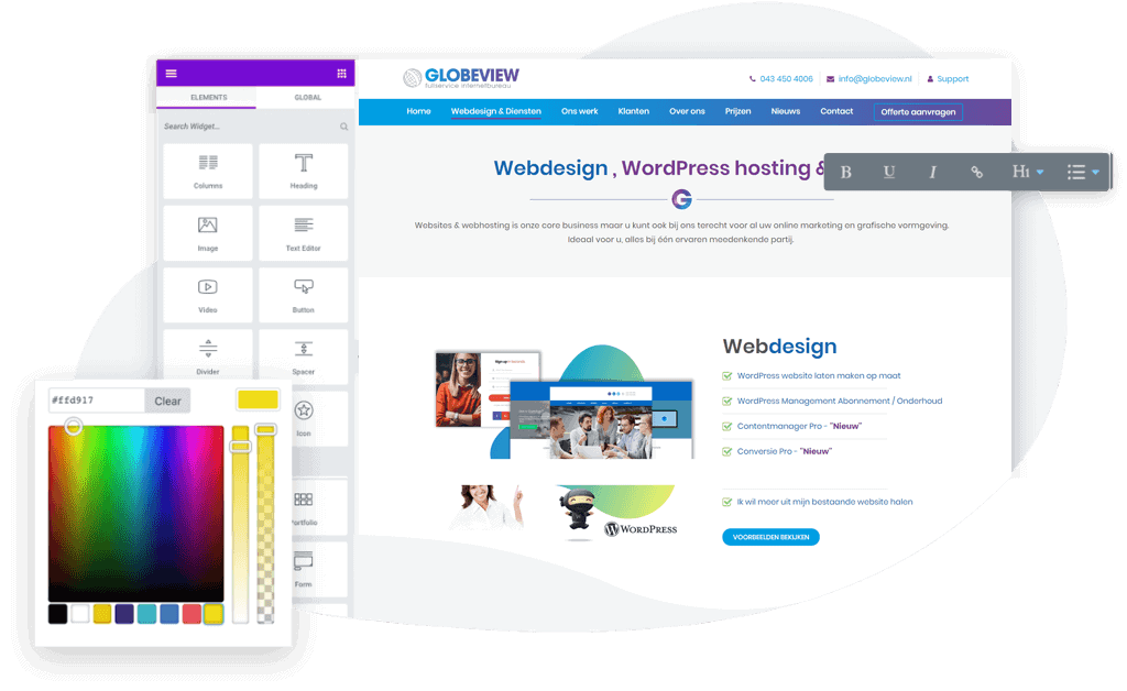 Content management systeem voor zelf beheren van je website