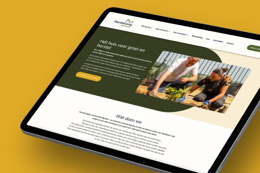 Webdesigner gezocht overstap website met Elementor en Wordpress 5 Herstelzorg - Wittem