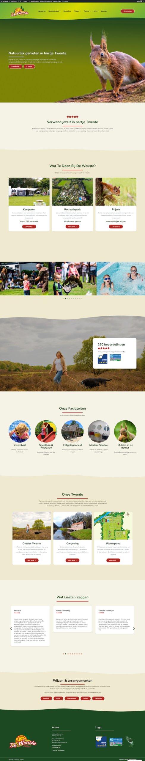 Camping De Weuste