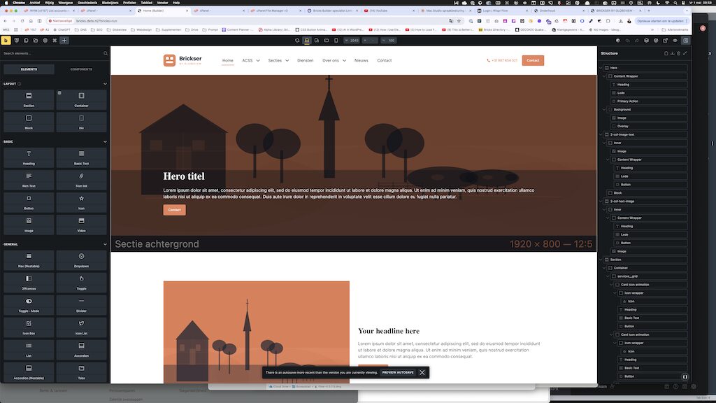 Bricks Builder specialist Limburg — snellere website hogere scores 6 Bruiks builder